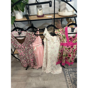 Girls 5 dress bundle size 7/8. Four dresses for girls pictured barely worn